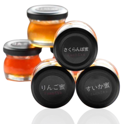 Sanbika 生ハチミツ山形食べ比べ 25g×3種 | クラブ高畠ワイナリー